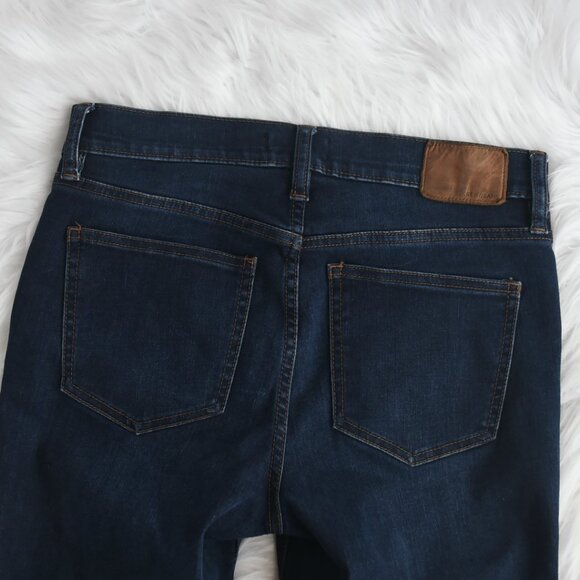J. Crew 9” Toothpick Skinny Jeans Dark Wash Size 27 - Picture 3 of 8